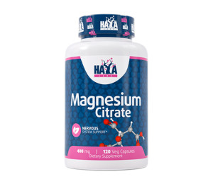 Haya Labs Magnesium Citrate 400mg 120vcaps
