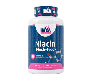 Haya Labs Niacin Flush-Free 500mg 100caps