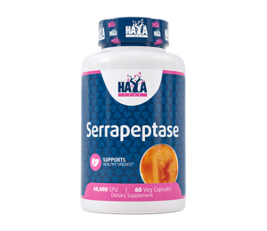 Haya Labs Serrapeptase 60000 SPU 60vcaps