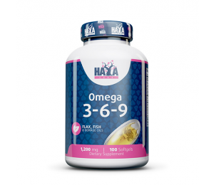 Haya Labs Omega 3-6-9 100 softgels