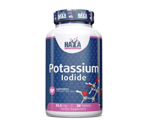 Haya Labs Potassium Iodide 32.5mg 30tabs (Parim enne: 03.2025)