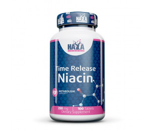 Haya Labs Niacin Time Release 250mg 100tabs