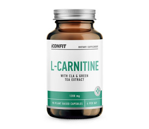 ICONFIT L-Carnitine With CLA & Green Tea 90caps