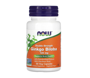 Now Foods Ginkgo Biloba 120mg 50vcaps