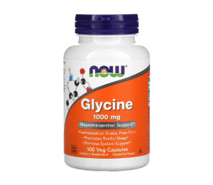 Now Foods Glycine 1000mg 100vcaps