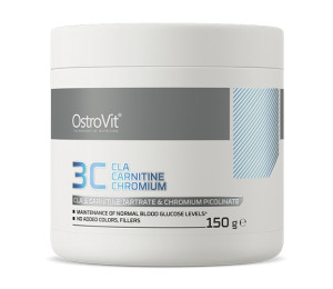 OstroVit 3C CLA Carnitine Chromium 150g (Parim enne: 05.2025)