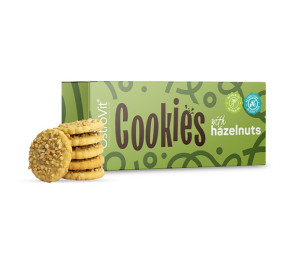 OstroVit Cookies with Hazelnuts 130g (Parim enne: 12.2023)