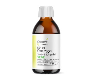 OstroVit Pharma Elite Omega 3-6-9 Liquid VEGE 120ml (Parim enne: 03.2025)