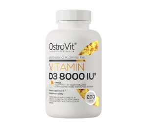 OstroVit Vitamin D3 8000IU 200tabs