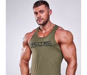 Scitec JUDE Men Tank Top Green