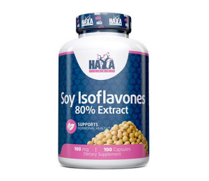 Haya Labs Soy Isoflavones 80% Extract NON-GMO 100mg, 100caps (Parim enne: 01.2024)