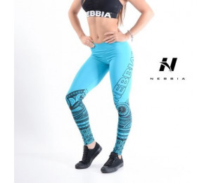 Nebbia Leggings Tights Tattoo 215 Blue