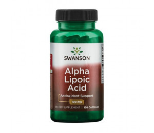 Swanson Alpha Lipoic Acid 100mg 120caps (Parim enne: 12.2022)