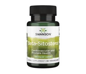 Swanson Beta-Sitosterol 320mg 30vcaps (Parim enne: 03.2024)