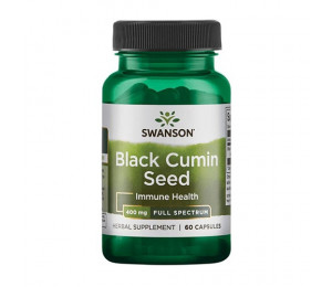 Swanson Full Spectrum Black Cumin Seed 400mg 60caps