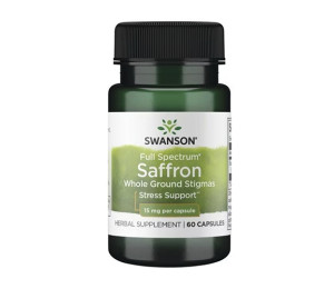 Swanson Full Spectrum Saffron 15mg 60caps