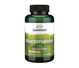 Swanson Glucomannan 665mg 90caps