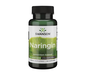 Swanson Naringin-Citrus Bioflavonoid 500mg 60caps (Parim enne: 12.2024)