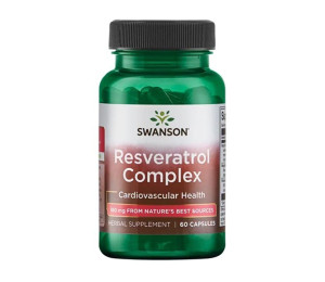 Swanson Resveratrol Complex 180mg 60caps