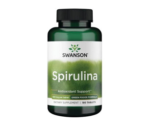 Swanson Spirulina 500mg 180tabs