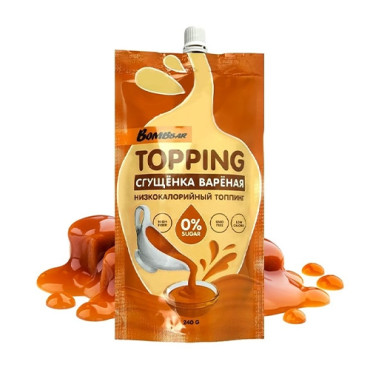 Bombbar Topping Keedetud Kondenspiim 240g