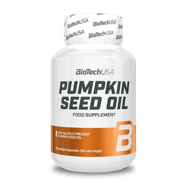 Biotech USA Pumpkin Seed Oil 60 softgels (Parim enne: 08.2024)
