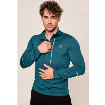 BioTech USA Trevor Men Long-Sleeve T-Shirt Blue