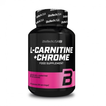 BioTech USA L-Carnitine + Chrome 60caps