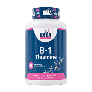 Haya Labs Vitamin B-1 Thiamine 100mg 100tabs