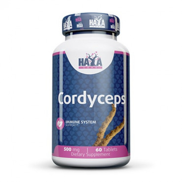 Haya Labs Cordyceps 500mg 60tabs (Parim enne: 05.2025)