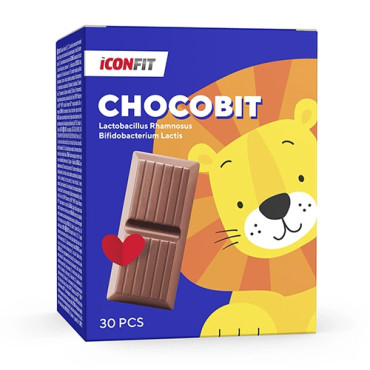ICONFIT Chocobit Probiotic Chocolate 30pcs (Parim enne: 01.2024)