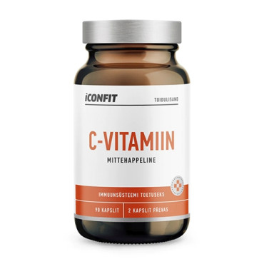 ICONFIT C-vitamiin - mittehappeline 90caps