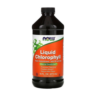 Now Foods Chlorophyll Liquid 473ml - Mint