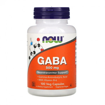 Now Foods GABA 500mg 100vcaps