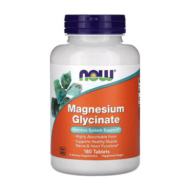 Now Foods Magnesium Glycinate 180tabs