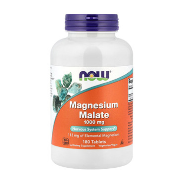 Now Foods Magnesium Malate 1000mg 180tabs
