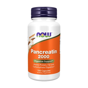 Now Foods Pancreatin 2000 100caps