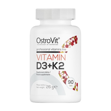 OstroVit Vitamin D3 + K2 90tabs