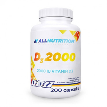 AllNutrition Vitamin D3 2000IU 200 kapslit
