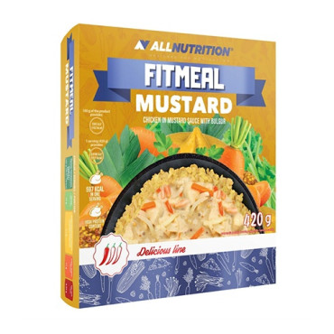 AllNutrition Fitmeal 420g Mustard (Parim enne: 09.2023)