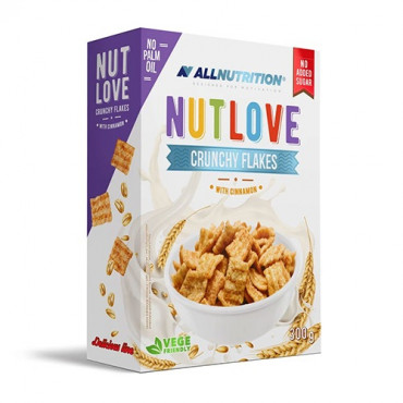AllNutrition Nutlove Crunchy Flakes with Cinnamon 300g