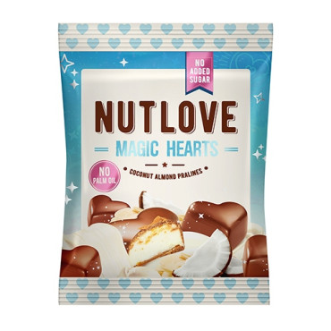 AllNutrition Nutlove Magic Hearts 100g Coconut Almond Pralines