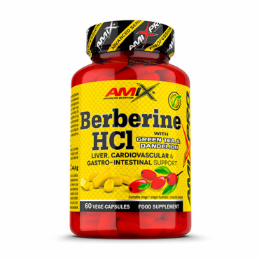 AMIX Berberine HCl koos Rohelise Tee ja Võilillega 60vcaps