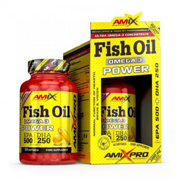AMIX Fish Oil Omega 3 Power 60 softgels