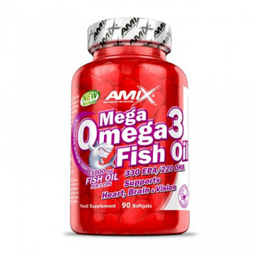 AMIX Mega Omega Fish Oil 1000mg 90 softgels