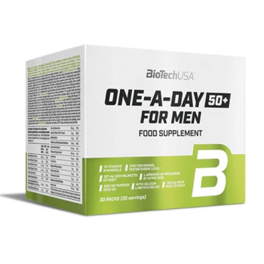 BioTech USA One a Day 50+ for Men 30packs