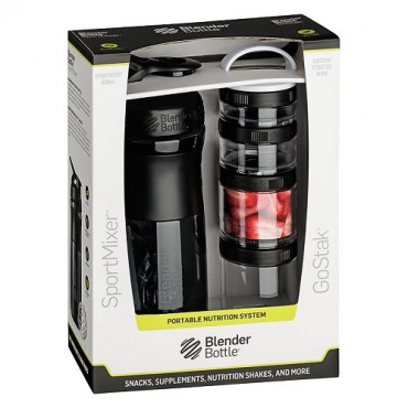 BlenderBottle ComboPak SportMixer GoStak