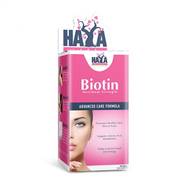 Haya Labs Biotin Maximum Strength 10000mcg 100tabs