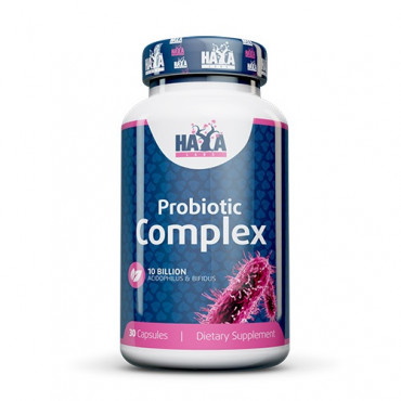 Haya Labs Probiotic Complex 10 Billion Acidophilus & Bifidus, 30caps