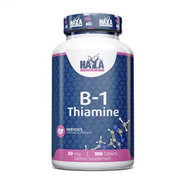 Haya Labs Vitamin B-1 /Thiamine/ 50mg 100tabs